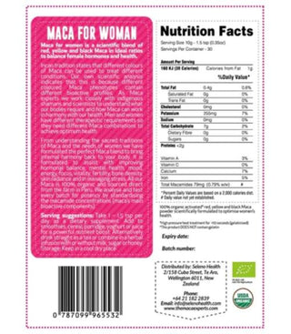 MACA POWDER FOR WOMEN - HORMONAL SUPPORT - 300G
