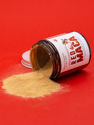 Red Maca Powder - Concentrated Organic Pure (10:1 Extract)