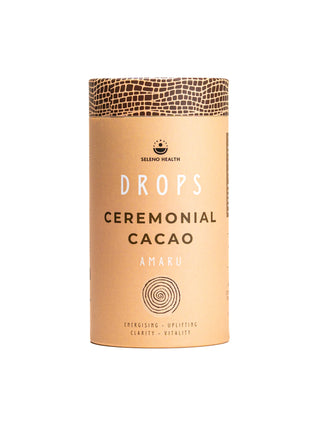 ORGANIC AMARU CEREMONIAL CACAO PASTE DROPS - 250G