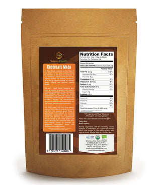 ORGANIC ACTIVATED CHOCOLATE & MACA POWDER - 500G