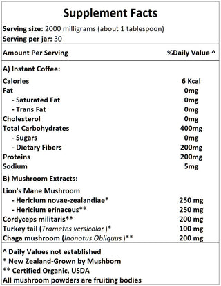 MUSHBORN MUSHROOM COFFEE