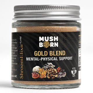 SHROOM ELEXIR GOLD - MENTAL & PHYSICAL SUPPORT