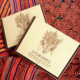 UTURUNKU (JAGUAR) CEREMONIAL CACAO PASTE BLOCK - 500G