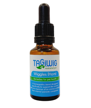 WIGGLES (HOM) - PET PARASITE AND WORM - NATURAL PET TAGIWIG 25ML