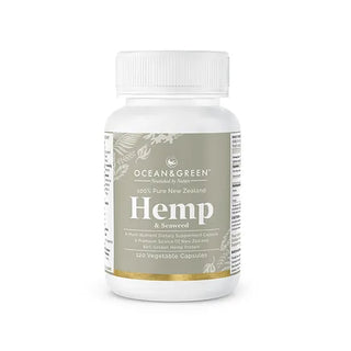 HEMP PROTEIN WITH SEAWEED SUPPLEMENT - 120 CAPSULES